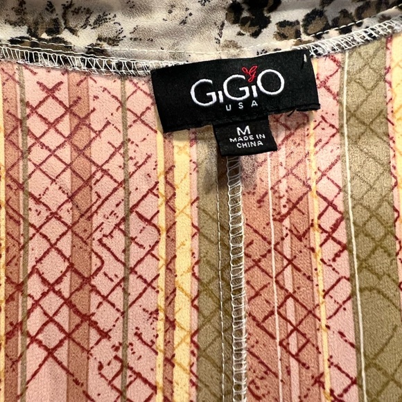 Adorable kimono leopard/ mix print - Picture 4 of 5